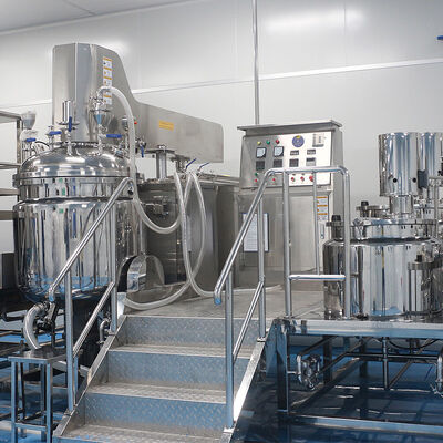 SS316L Mayonnaise Manufacturing Machine Vacuum Emulsifying Mixer 50-5000L