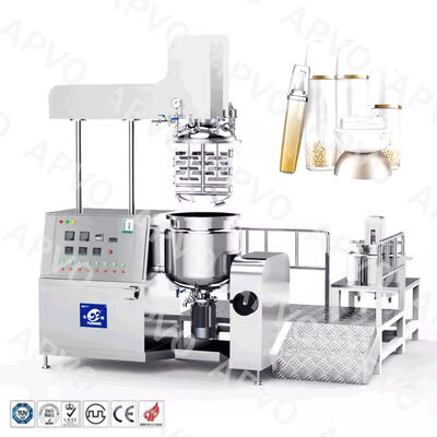 50L 100L Homogenizer Mixer For Cosmetics Cream With Hydraulic Lift