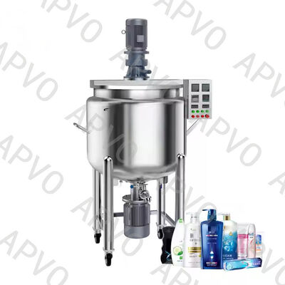 Chemical Production Vacuum Homogenizer Machine High Shear Mixer For Food