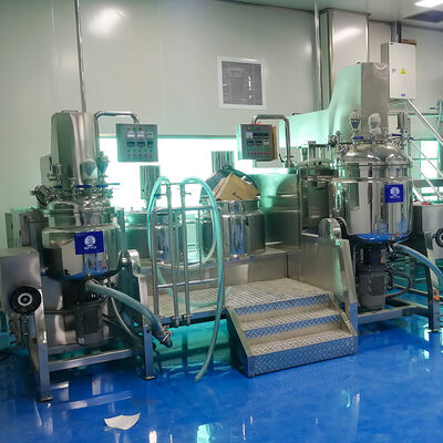 100L-10000L Vacuum Commercial Lotion Making Equipment Cosmetics Production Equipment
