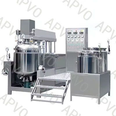 Automatic Vacuum Homogenizer Machine Frame Type Scraper Blender For Skin Care Body Lotion