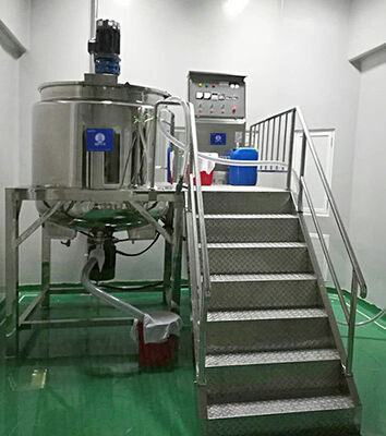High Shear Vacuum Emulsifying Machine 316LSS/304SS Material Unparalleled Performance