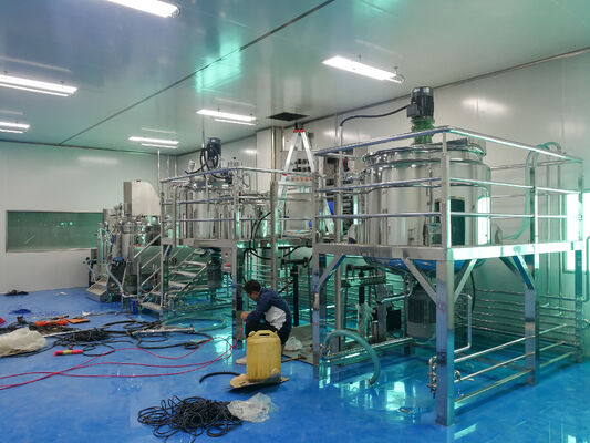 50~50000L Vacuum Homogenizer Cream Mixer High Shear Liquid Soap Mixing Machine
