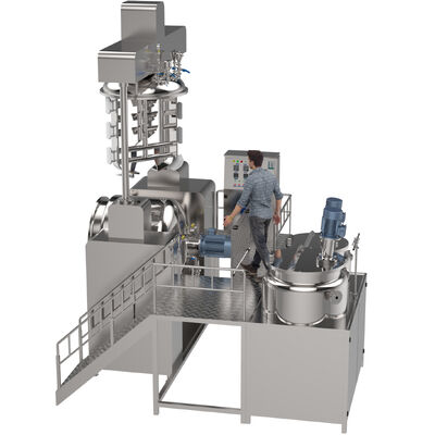 SS316 SS304 Vacuum Homogenizer Machine For Customized Production 0-4500rpm