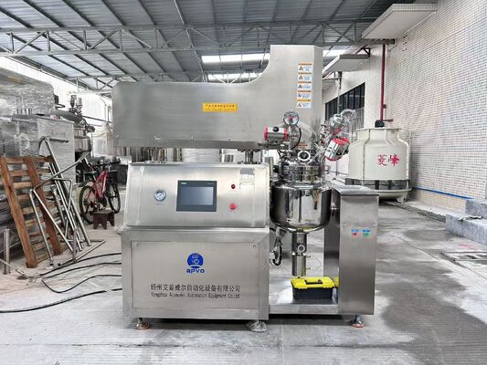 Mayonnaise Making Machine Vacuum Emulsifying Homogenizer Machine High Shear Mixer