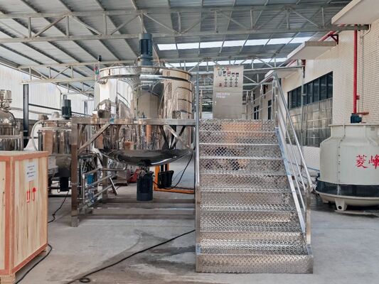 3000L Steam Heated Homogenizing Mixer For Liquid Detergent Production