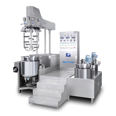 Vacuum Emulsifier Homogenizer Mixer For Making Mayonnaise Body Lotion Mixing Machine