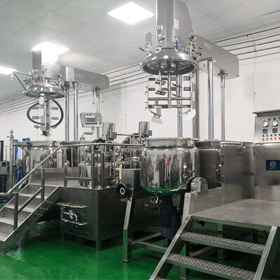 Ketchup Mayonnaise Production Line Making Machine Vacuum Homogenizer Emulsifier