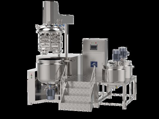 Vacuum Emulsifying Homogenizer Mixer Toothpaste Making Machine Liquid Soap Mixing Machine Stirring Tank with CE ISO